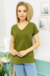 145920 V Yaka Basic Tshirt